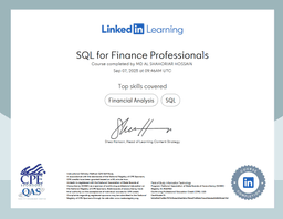 SQL for Finance Professionals