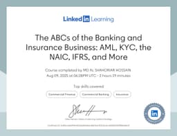 The ABCs of the Banking and Insurance Business: AML, KYC, the NAIC, IFRS, and More